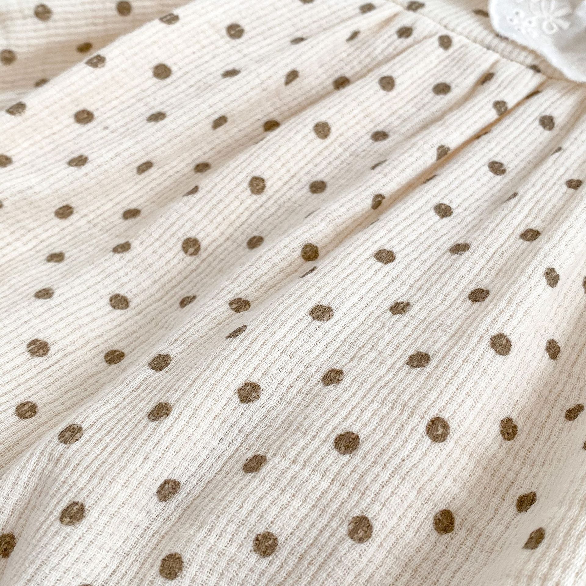 Spring Arrival Baby Girls Long Sleeves Lace Trim Turn-down Collar Onesies Bodysuits, MyKids-USA®, Baby One-Pieces, MyKids-USA -  -  -  -  -  -  - 