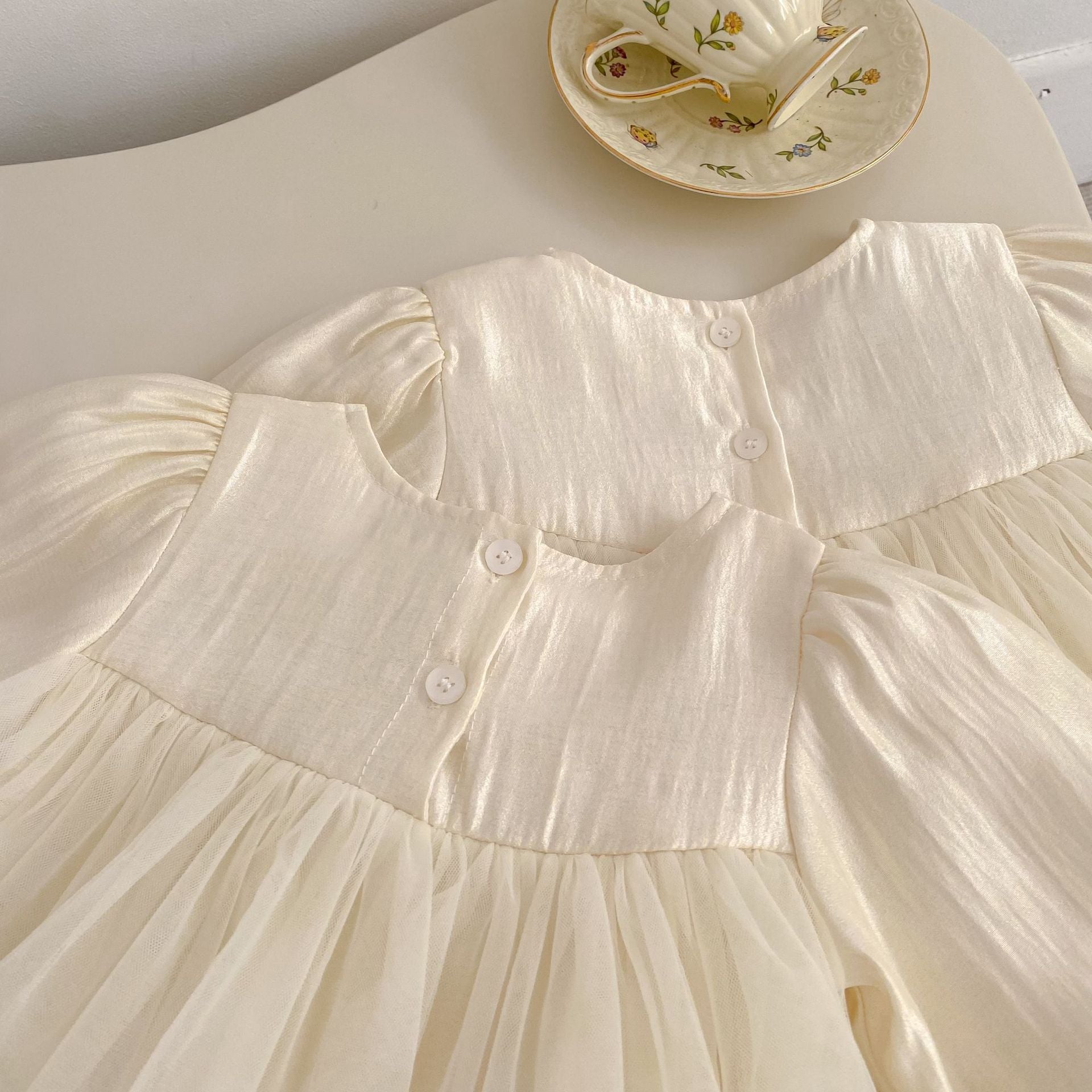 Arrival Spring and Autumn Baby Kids Girls Tulle Patchwork Onesies and Dress – Princess Sister Matching Set, MyKids-USA®, Baby & Toddler Outfits, MyKids-USA -  -  -  -  -  -  - .