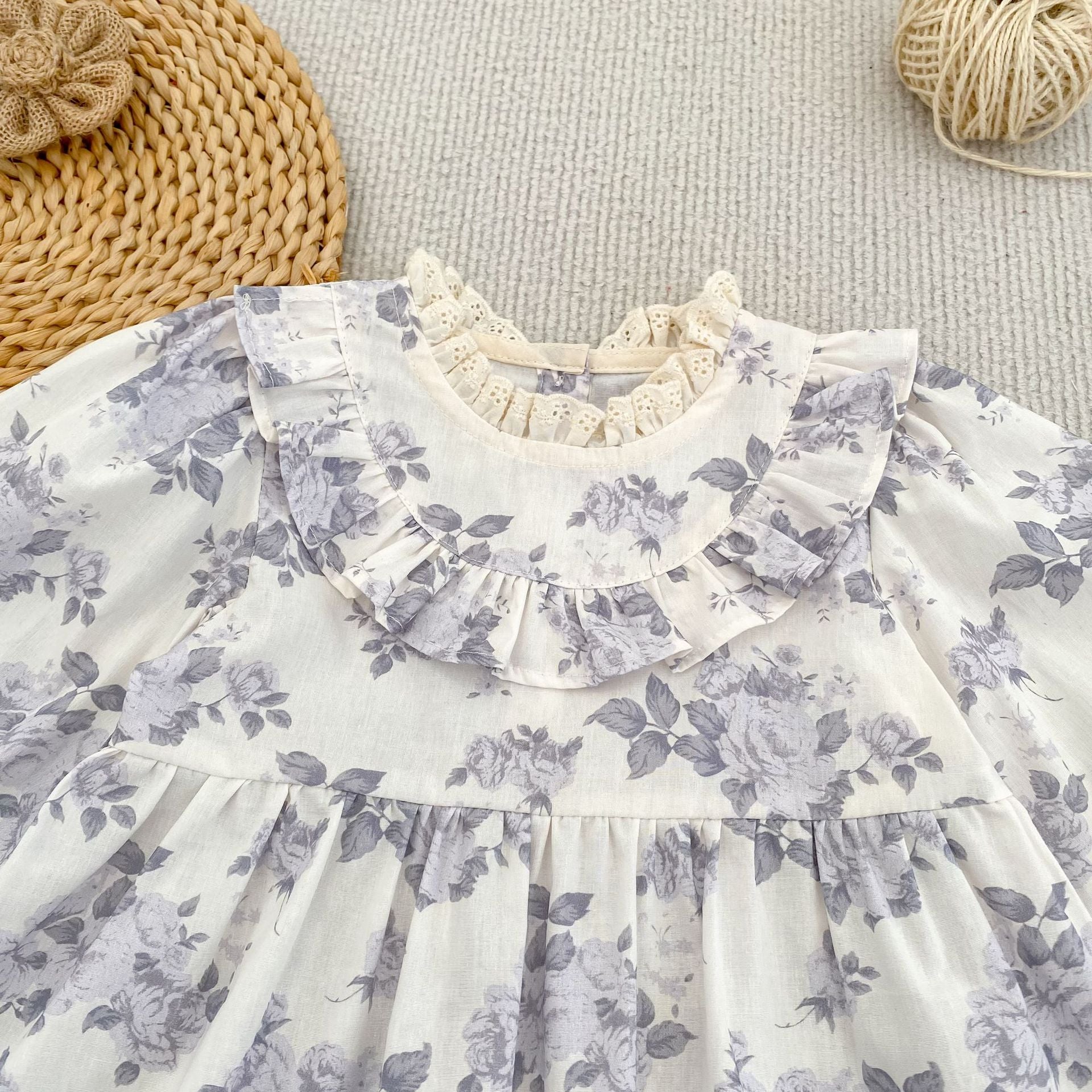 Arrival Spring and Autumn Flowers Pattern Baby Kids Girls Onesies and Dress – Princess Sister Matching Set, MyKids-USA®, Baby & Toddler Outfits, MyKids-USA -  -  -  -  -  -  - .