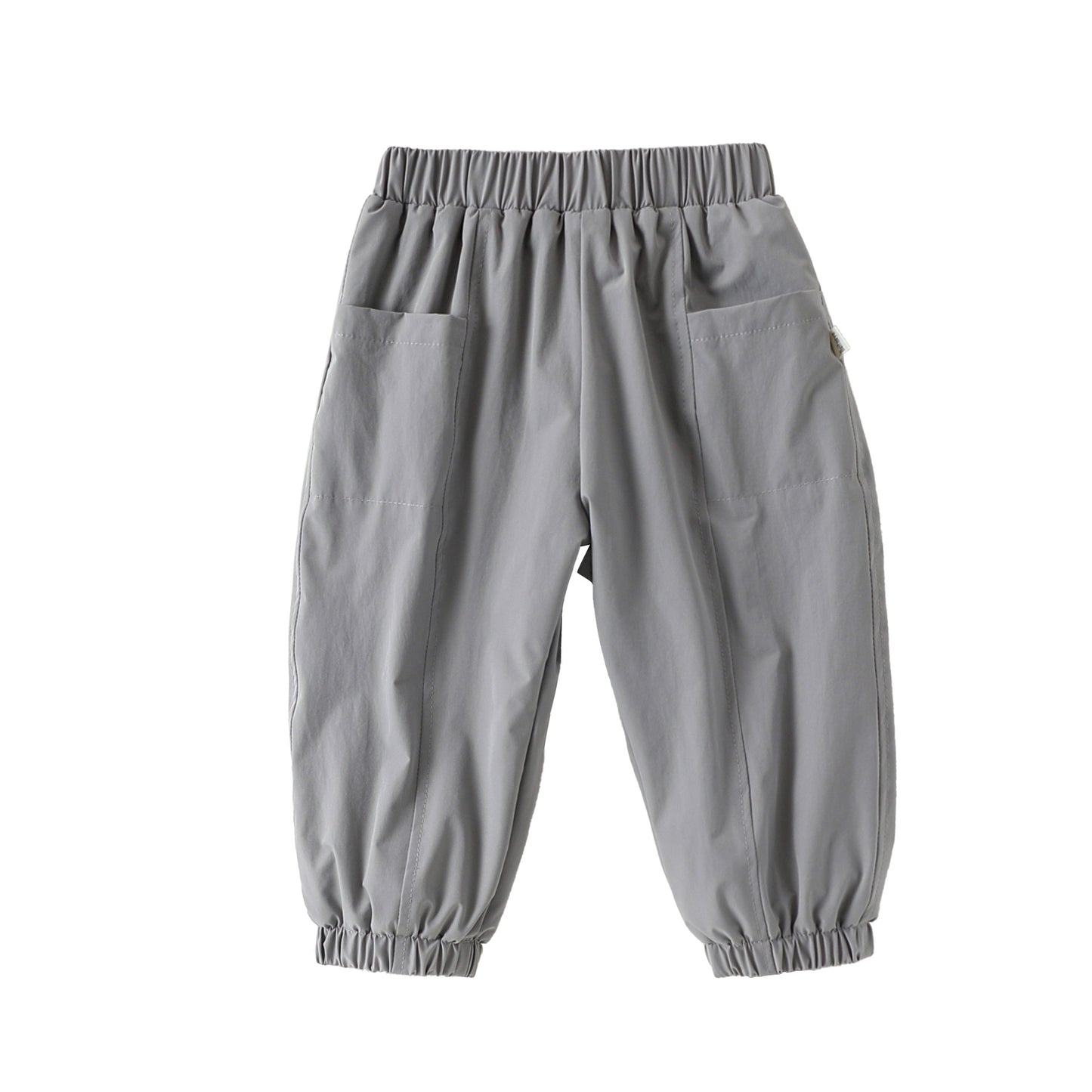 Autumn and Winter Arrival Casual Style Solid Color Thick Pants for Baby and Kids, MyKids-USA®, Trousers, MyKids-USA - Size/Age - 80 (9-12M) - Color - Grey -  -  - TR2601051807-B.