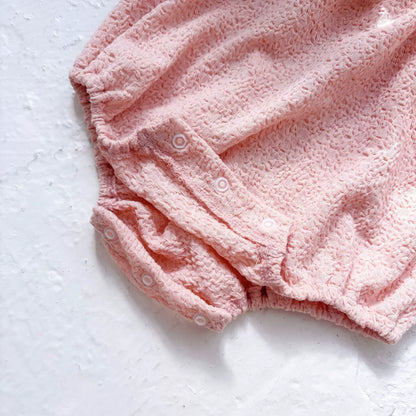 Summer Arrival Baby Girls Cute Sleeveless Ruffle Lace Decorated Onesies, MyKids-USA®, Baby One-Pieces, MyKids-USA -  -  -  -  -  -  - 