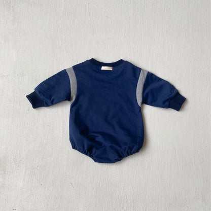 MyKids-USA® Autumn  Arrival Baby Kids Long Sleeves Apple and Letters Pattern Bodysuit