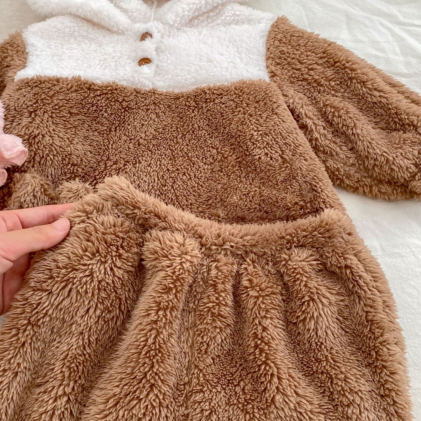 Winter and Spring Baby Kids Long Sleeves Cute Cartoon Pattern Top and Pants Fluffy Clothing Set, MyKids-USA®, Baby & Toddler Outfits, MyKids-USA -  -  -  -  -  -  - 