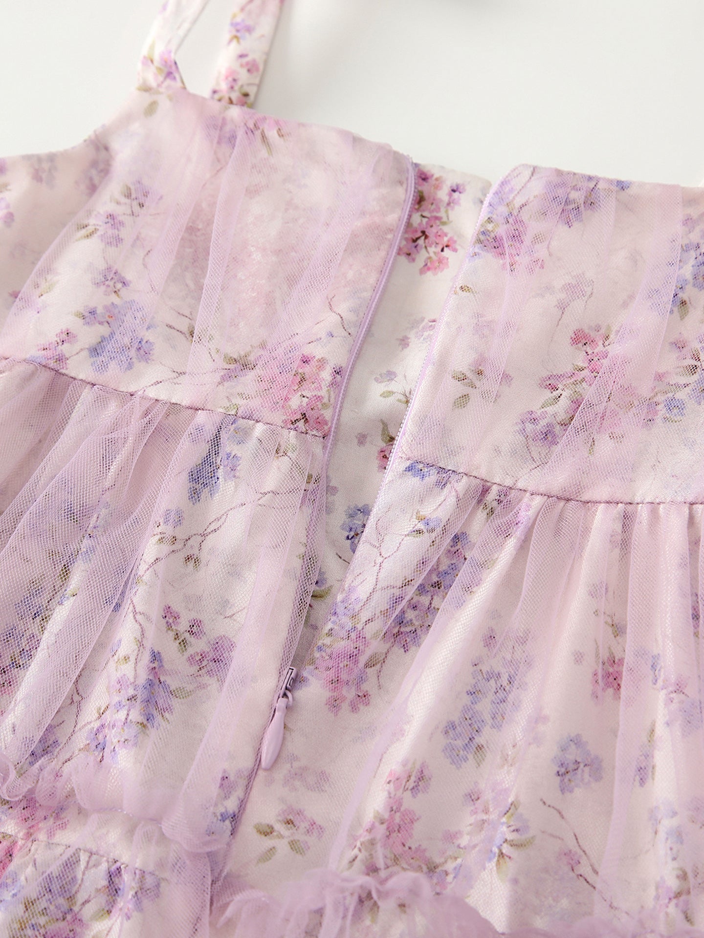 Summer Arrival Sleeveless Floral Pattern Tulle Dress for Stylish Girls, MyKids-USA®, Baby & Children's Dresses, MyKids-USA -  -  -  -  -  -  - .