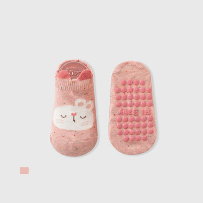 Autumn and Spring Baby Unisex Breathable Animals Cartoon Pattern Socks, MyKids-USA®, Baby & Toddler Socks & Tights, MyKids-USA - Size/Age - S (0-1Y) - Color - Pink -  -  - TR2601181626-D.