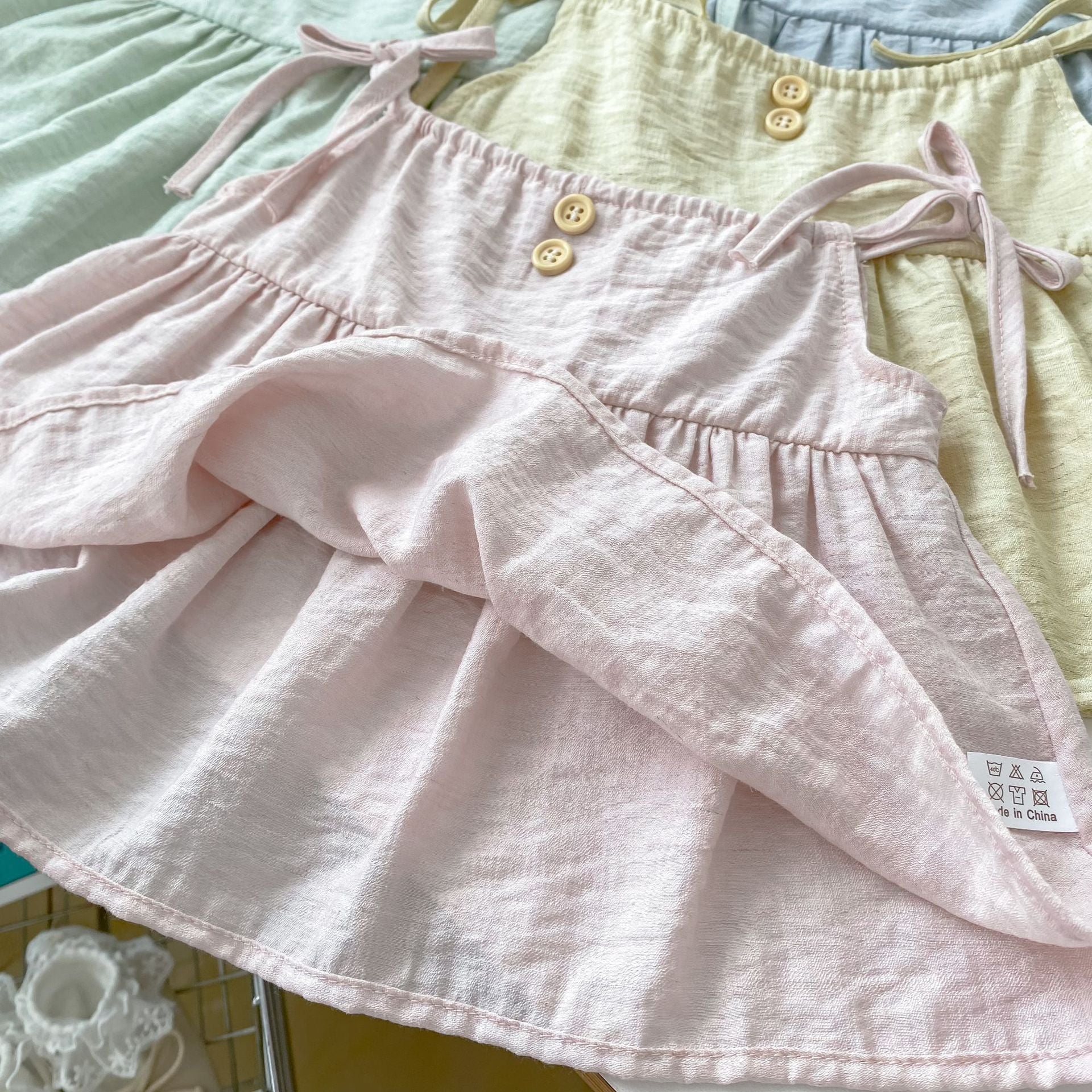 Summer Baby Kids Solid Color Sleeveless Top Vest with Pants Clothing Set for Girls, MyKids-USA®, Baby & Toddler Outfits, MyKids-USA -  -  -  -  -  -  - 