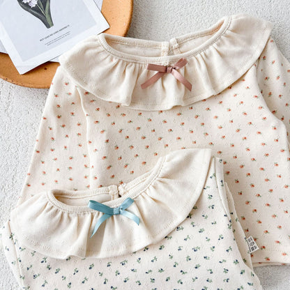 Autumn and Spring Arrival Baby Kids Girls Long Sleeves Floral Top, MyKids-USA®, Baby & Toddler Tops, MyKids-USA -  -  -  -  -  -  - 