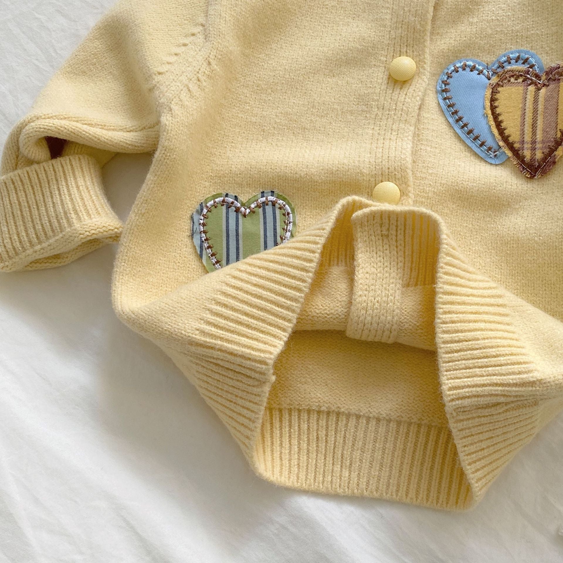 Winter and Autumn Baby Kids Girls Hearts Pattern Long Sleeves Cardigan and Flared Pants Knitted Clothing Set, MyKids-USA®, Baby & Toddler Outfits, MyKids-USA -  -  -  -  -  -  - 