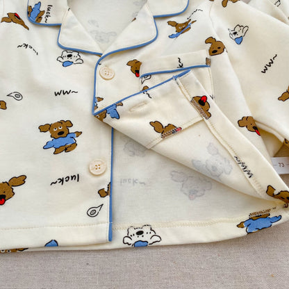 Winter and Autumn Baby Kids Long Sleeves Animals Cartoon Pattern Top and Pants Pajamas Clothing Set, MyKids-USA®, Pajamas, MyKids-USA -  -  -  -  -  -  - 