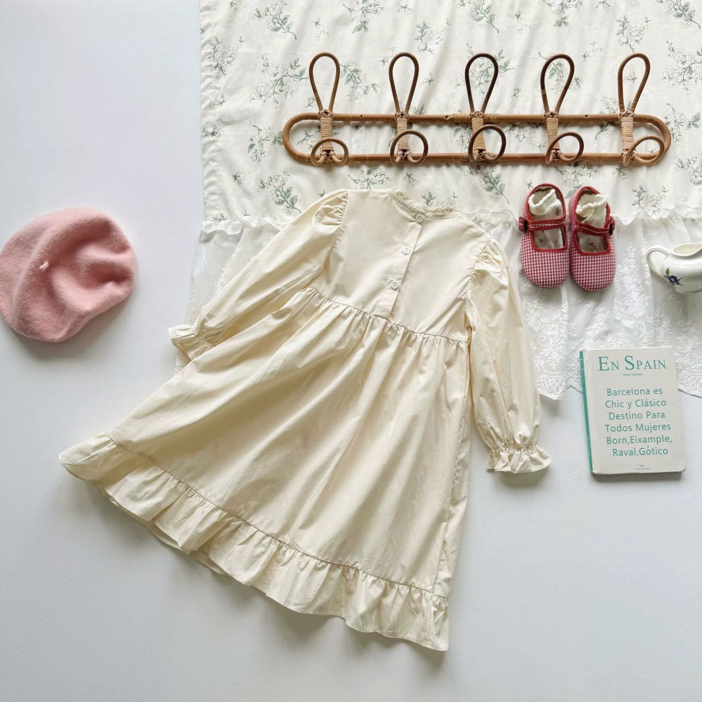 Autumn Arrival Baby Kids Girls Flowers Embroidery Pattern Long Sleeves Dress, MyKids-USA®, Baby & Toddler Dresses, MyKids-USA -  -  -  -  -  -  - 