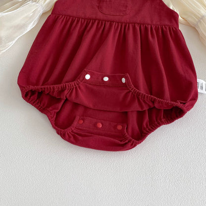 Autumn Hot Selling Baby Girls Long Sleeves Color Patchwork Onesies Bodysuits, MyKids-USA®, Baby One-Pieces, MyKids-USA -  -  -  -  -  -  - 