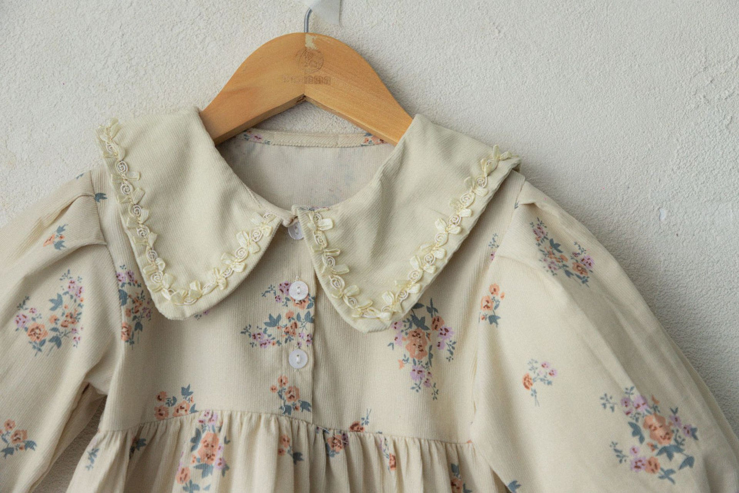 MyKids-USA® Autumn Floral Pattern Baby Kids Girls Princess Long Sleeves Dress
