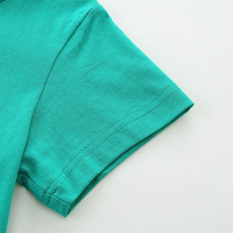 Summer Hot Selling Cute Puppy and Flowers Cartoon Pattern Short Sleeves Dress for Stylish Girls, MyKids-USA®, Baby & Toddler Dresses, MyKids-USA -  -  -  -  -  -  - 