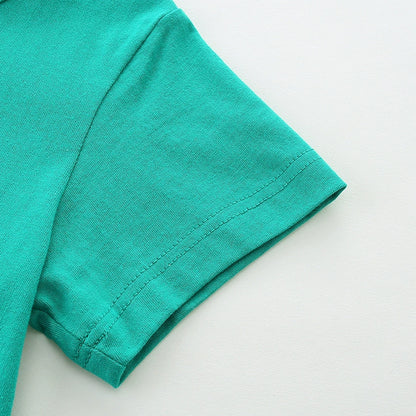 Summer Hot Selling Cute Puppy and Flowers Cartoon Pattern Short Sleeves Dress for Stylish Girls, MyKids-USA®, Baby & Toddler Dresses, MyKids-USA -  -  -  -  -  -  - 