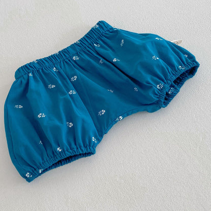 Summer Hot Selling Baby Kids Girls Short Sleeves Vintage Floral Pattern Top and Bloomers Clothing Set, MyKids-USA®, Baby & Toddler Outfits, MyKids-USA -  -  -  -  -  -  - .