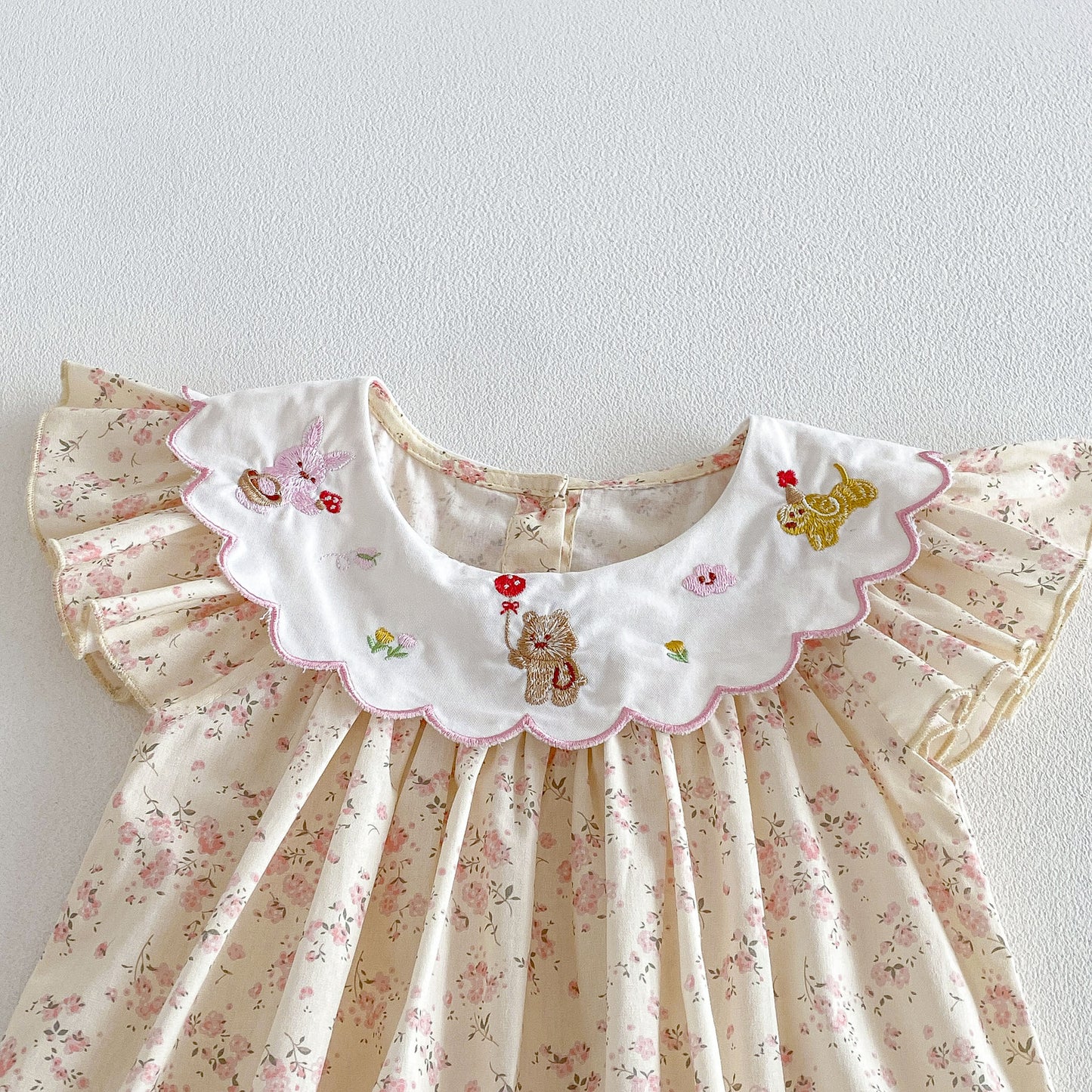 Design Summer Baby Kids Girls Fly Sleeves Floral Pattern Bodysuit, MyKids-USA®, Baby & Children's One-Pieces, MyKids-USA -  -  -  -  -  -  - .
