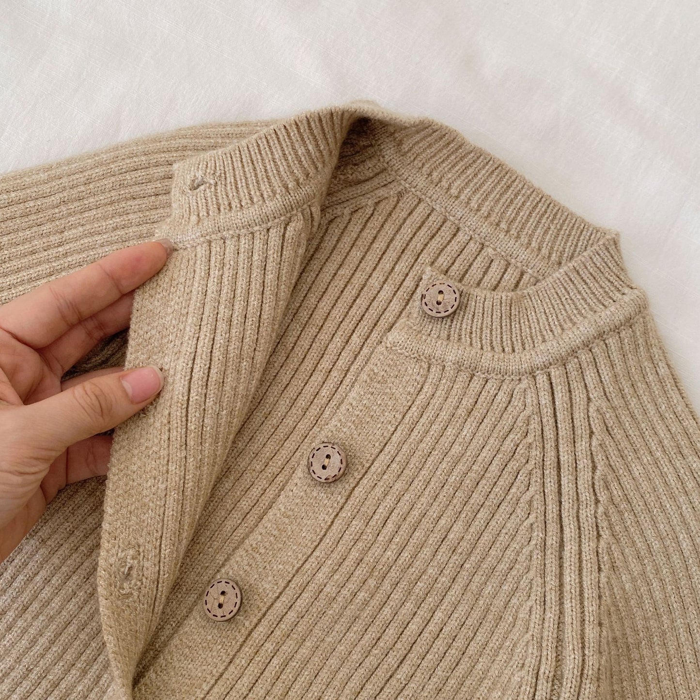 Autumn and Winter Arrival Baby Unisex Long Sleeves Solid Color Knitted Rompers with Hat, MyKids-USA®, Baby One-Pieces, MyKids-USA -  -  -  -  -  -  - .