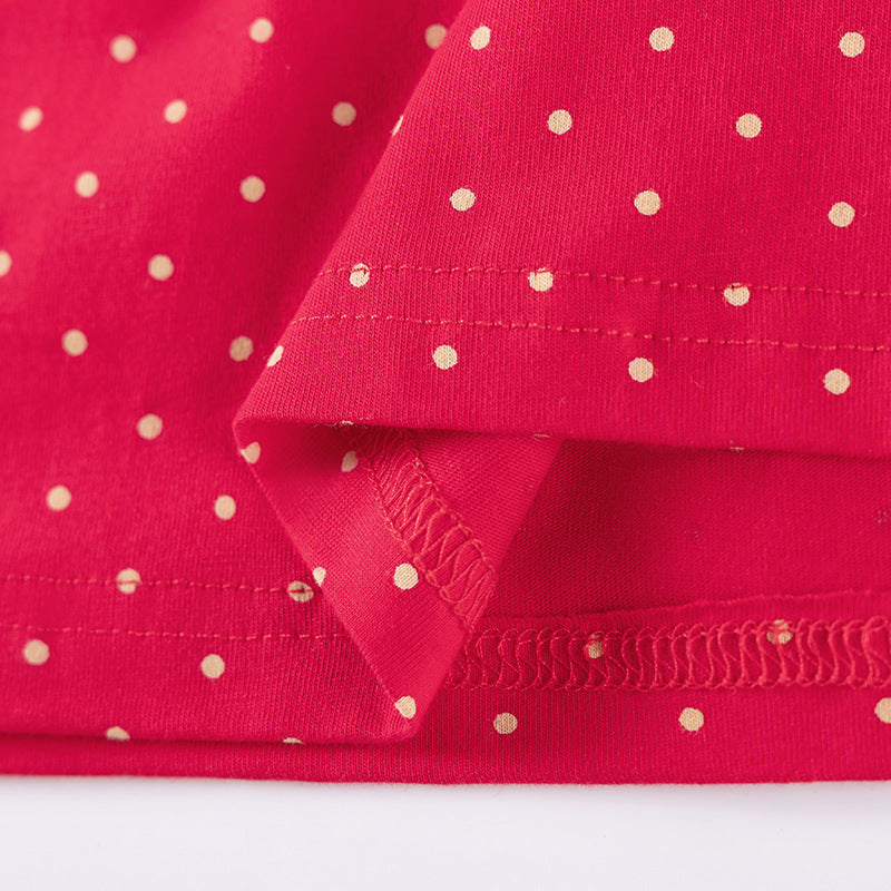 Autumn Arrival Cartoon Animals Christmas Pattern Long Sleeves Crew Neck Dress for Stylish Girls, MyKids-USA®, Baby & Toddler Dresses, MyKids-USA -  -  -  -  -  -  - 