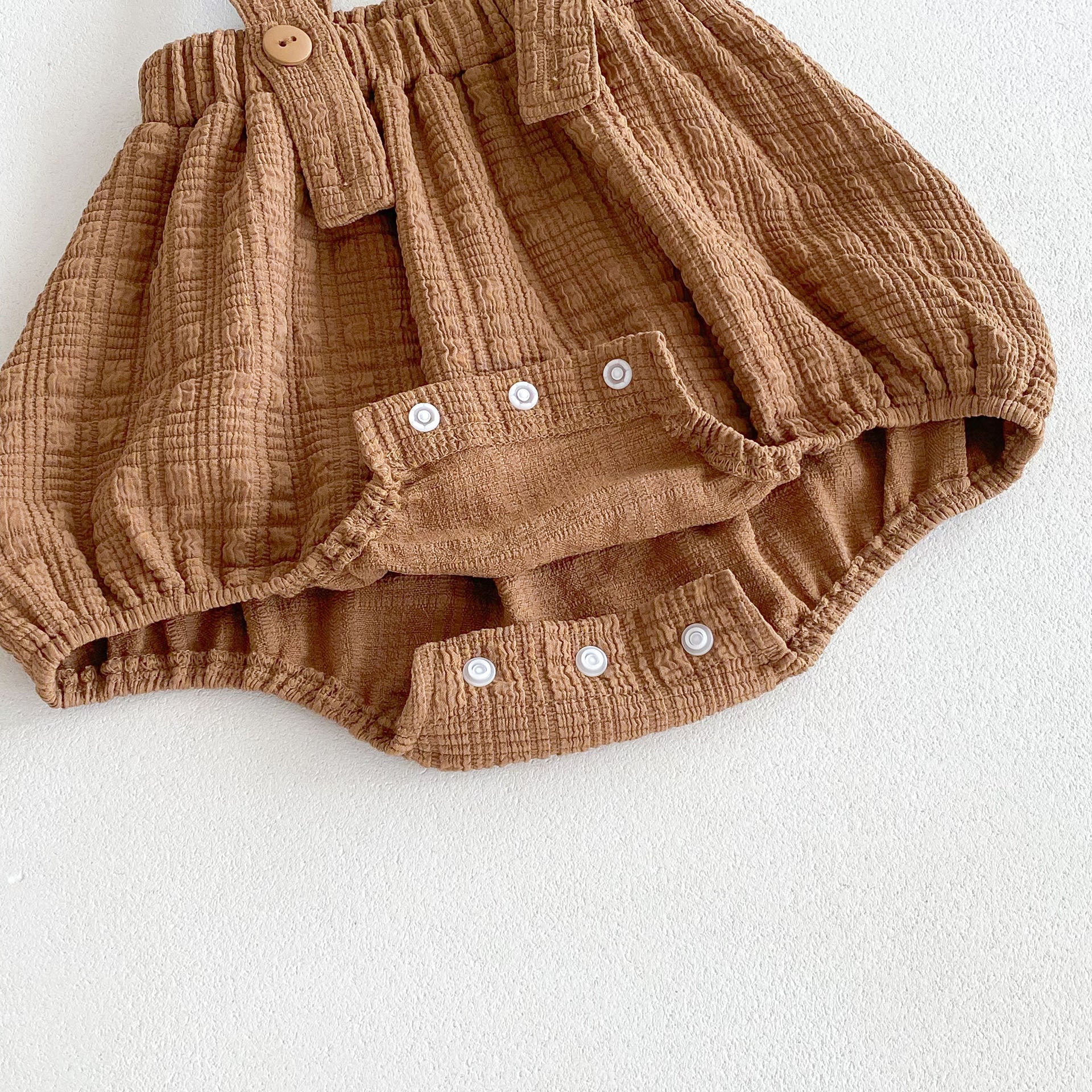 Autumn Arrival Baby Kids Girls Flowers Pattern Long Sleeves Top and Brown Overalls Strap Onesies Casual Outfits Clothing Set, MyKids-USA®, Baby One-Pieces, MyKids-USA -  -  -  -  -  -  - 