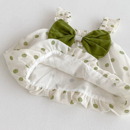 Summer Hot Selling Baby Kids Girls Sleeveless Polka Dots Pattern Top Vest and Bloomers Clothing Set, MyKids-USA®, Baby & Toddler Outfits, MyKids-USA -  -  -  -  -  -  - 