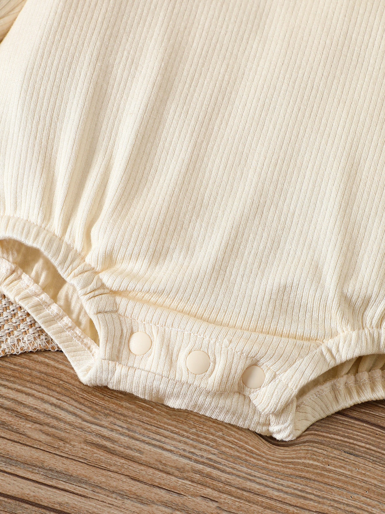 Autumn Baby Kids Girls Long Sleeves Knitted Onesies and Hollow-out Sleeveless Dress Set