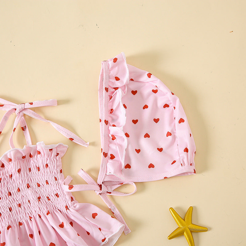 Arrival Girls’ Hearts Pattern Swimwear Set, MyKids-USA®, Baby & Toddler Swimwear, MyKids-USA -  -  -  -  -  -  - .
