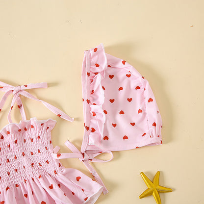 Arrival Girls’ Hearts Pattern Swimwear Set, MyKids-USA®, Baby & Toddler Swimwear, MyKids-USA -  -  -  -  -  -  - .