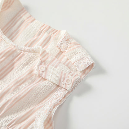 Arrival Spring Baby Girls Hearts Embroidery Long Sleeves Onesies with Striped Sleeveless Dress Clothing Set, MyKids-USA®, Baby & Toddler Outfits, MyKids-USA -  -  -  -  -  -  - .