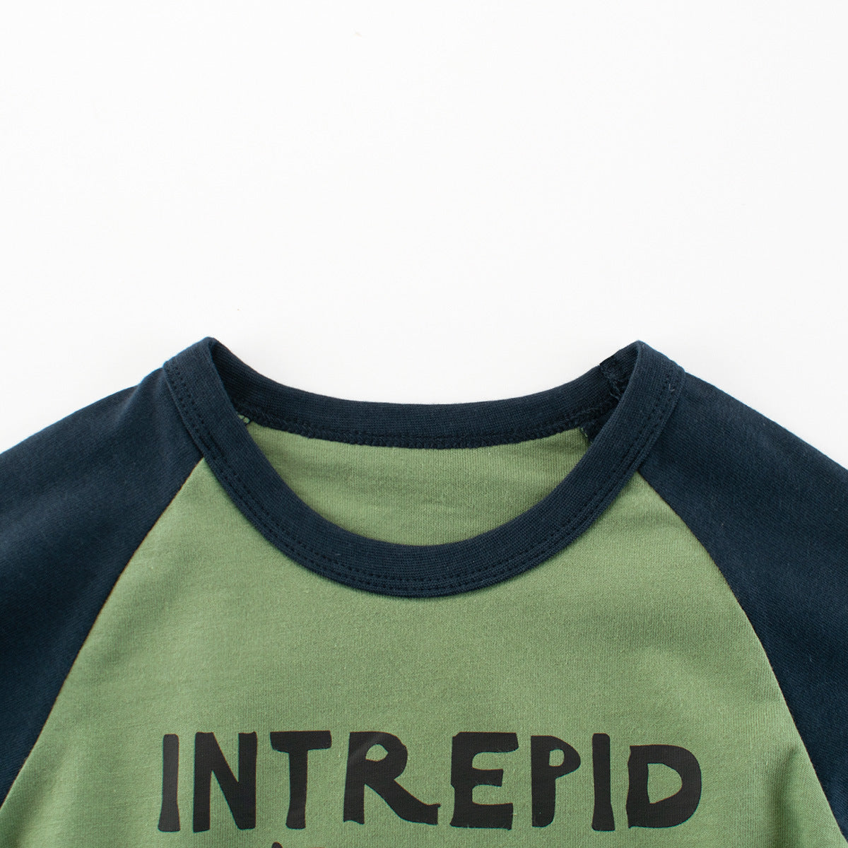 Autumn Baby Kids Boys Letters and Dinosaur Print Color Patchwork Long Sleeves Crew Neck Base Top Shirt, MyKids-USA®, Shirts, MyKids-USA -  -  -  -  -  -  - 