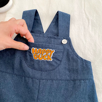 Spring and Autumn Baby Kids Boys Letters Pattern Sleeveless Blue Overalls and Plaid Long Sleeves Shirt Clothing Set, MyKids-USA®, Baby & Toddler Outfits, MyKids-USA -  -  -  -  -  -  - 