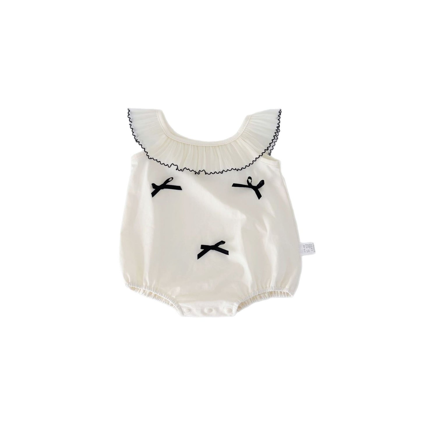 Summer Arrival Baby Girls Cute Buttefly-bows Decorated Sleeveless Onesies, MyKids-USA®, Baby One-Pieces, MyKids-USA -  -  -  -  -  -  - 