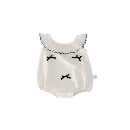 Summer Arrival Baby Girls Cute Buttefly-bows Decorated Sleeveless Onesies, MyKids-USA®, Baby One-Pieces, MyKids-USA -  -  -  -  -  -  - 