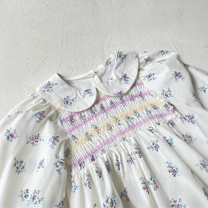 MyKids-USA® Autumn Floral Pattern Baby Kids Girls Princess Long Sleeves Bodysuit