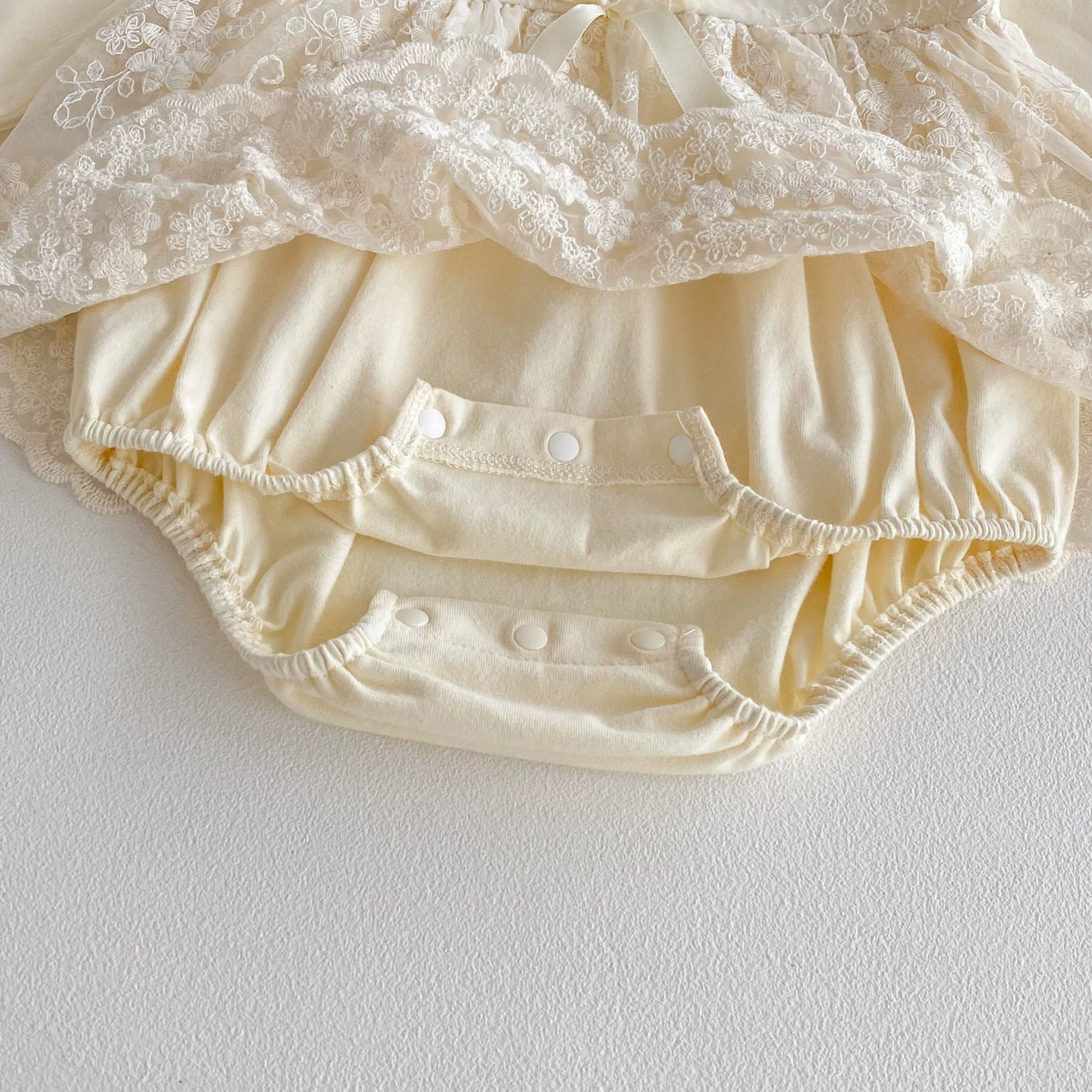 Autumn Arrival Baby Girls Long Sleeves Flowers Pattern Tulle Patchwork Onesies, MyKids-USA®, Baby & Toddler Dresses, MyKids-USA -  -  -  -  -  -  - 