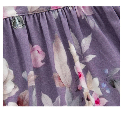 Summer Arrival Baby Girls Sleeveless Floral Bodysuit