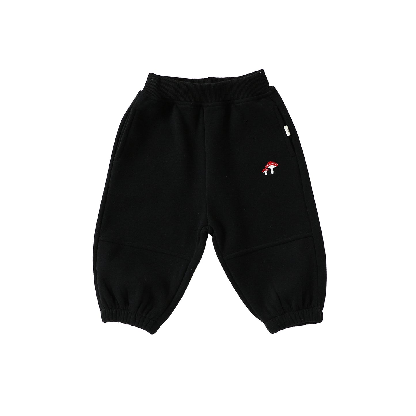 Spring and Autumn Arrival Baby Kids Unisex Mushroom Pattern Casual Pants, MyKids-USA®, Sweatpants, MyKids-USA - Size/Age - 80 (9-12M) - Color - Black -  -  - TR2509282310-B