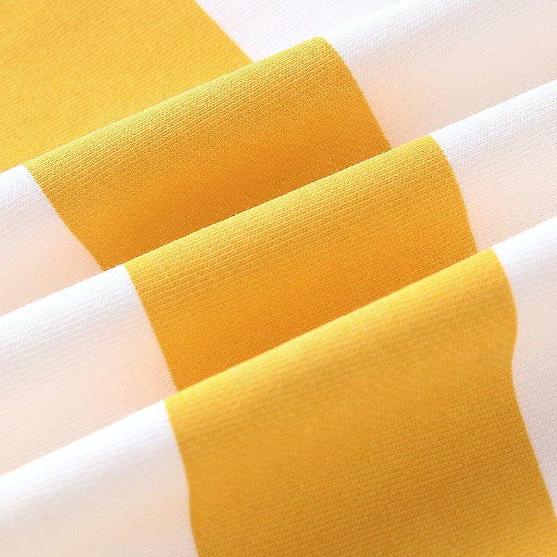 Autumn Arrival Kids Girls Flowers and Striped Pattern Long Sleeves Dress with Hood, MyKids-USA®, Baby & Toddler Dresses, MyKids-USA -  -  -  -  -  -  - 