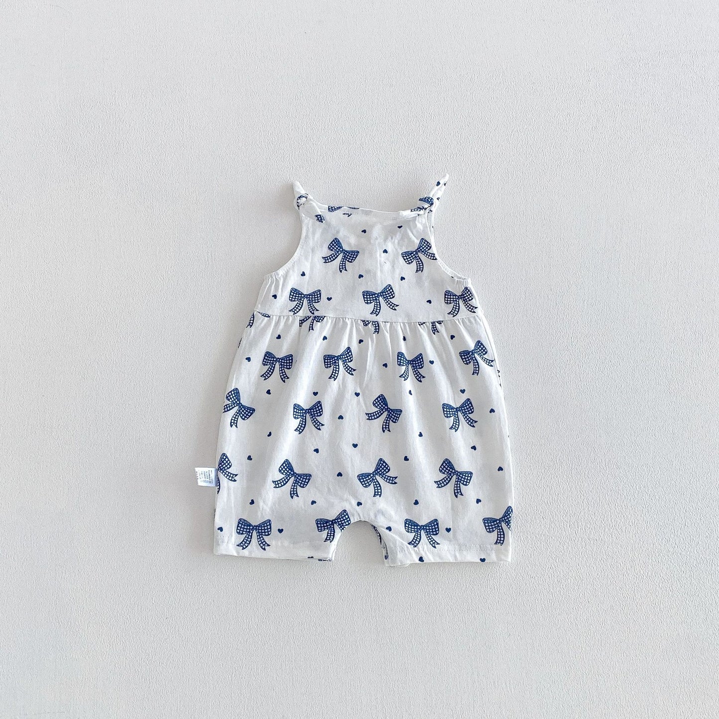 Summer Arrival Baby Sleeveless Cute Pattern Strap Rompers, MyKids-USA®, Baby One-Pieces, MyKids-USA - Size/Age - 66 (3-6M) - Color - Beige -  -  - TR2603221428-A.