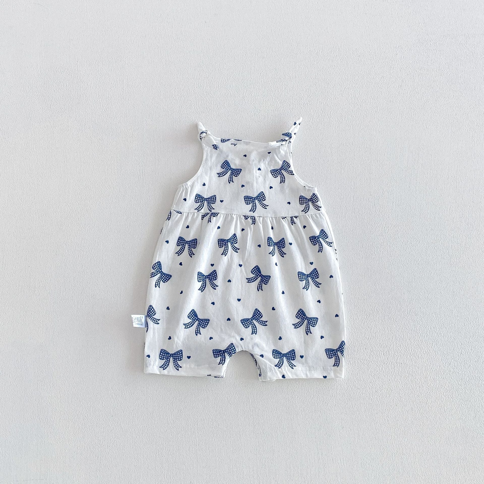 Summer Arrival Baby Sleeveless Cute Pattern Strap Rompers, MyKids-USA®, Baby One-Pieces, MyKids-USA - Size/Age - 66 (3-6M) - Color - Beige -  -  - TR2603221428-A.