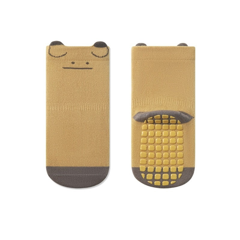 Autumn and Spring Baby Unisex Breathable Animals Cartoon Pattern Color Patchwork Socks, MyKids-USA®, Baby & Toddler Socks & Tights, MyKids-USA - Size/Age - S (0-1Y) - Color - Yellow -  -  - TR2602021209-E.