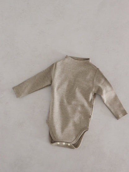 Baby Unisex Solid Color Basic Autumn Onesies