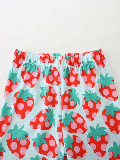Arrival Summer Baby Kids Girls Strawberry Shorts