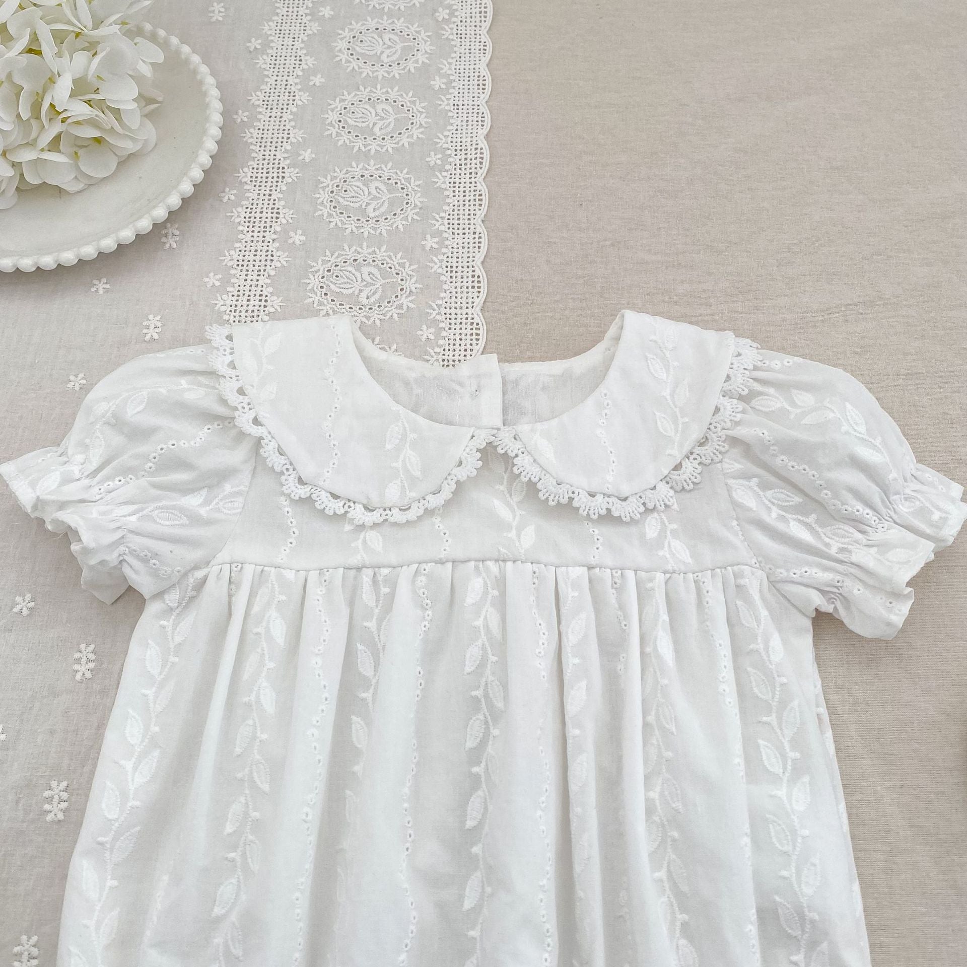 Arrival Summer Flowers Pattern Embroidered Baby Kids Girls Onesies and Clothing Sets – Princess Sister Matching Set, MyKids-USA®, Baby & Children's Outfits, MyKids-USA -  -  -  -  -  -  - .