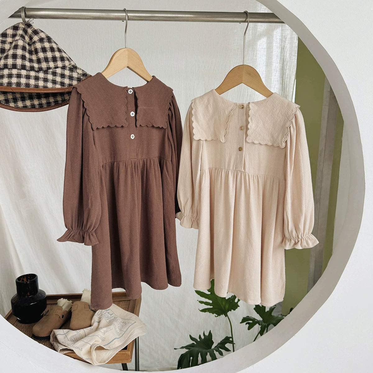 Arrival Autumn Girls Flowers Embroidered Pattern Long Sleeves Dress, MyKids-USA®, Baby & Toddler Dresses, MyKids-USA -  -  -  -  -  -  - 