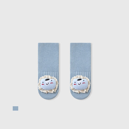 Autumn and Spring Baby Unisex Breathable Cute Cartoon Pattern Socks, MyKids-USA®, Baby & Toddler Socks & Tights, MyKids-USA - Size/Age - S (0-1Y) - Color - Blue -  -  - TR2511192229-B