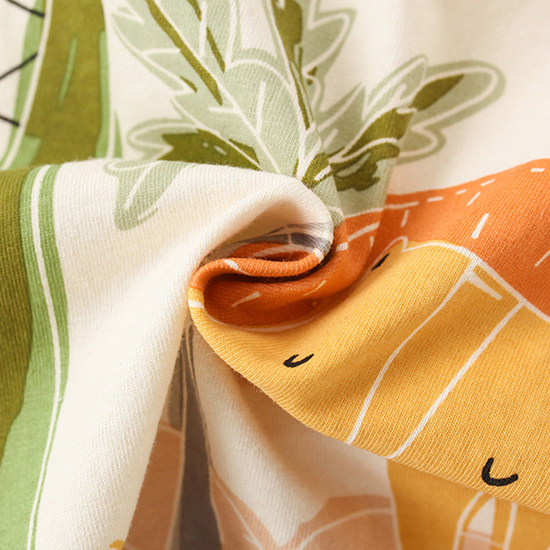 Summer Boys’ Dinosaur and Lion Cartoon Pattern T-shirt in European and American Style, MyKids-USA®, Baby & Toddler Tops, MyKids-USA -  -  -  -  -  -  - 