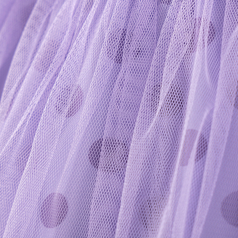 Summer Arrival Cartoon and Polka Dots Pattern Fly Sleeves Dress for Stylish Girls, MyKids-USA®, Baby & Toddler Dresses, MyKids-USA -  -  -  -  -  -  - .