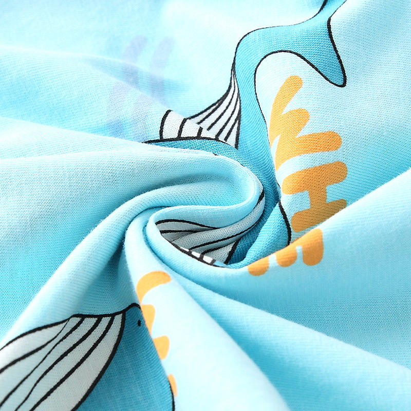 Spring and Autumn Boys Whale Cartoon Pattern Long Sleeves Top and Pants Clothing Set, MyKids-USA®, Baby & Toddler Outfits, MyKids-USA -  -  -  -  -  -  - 