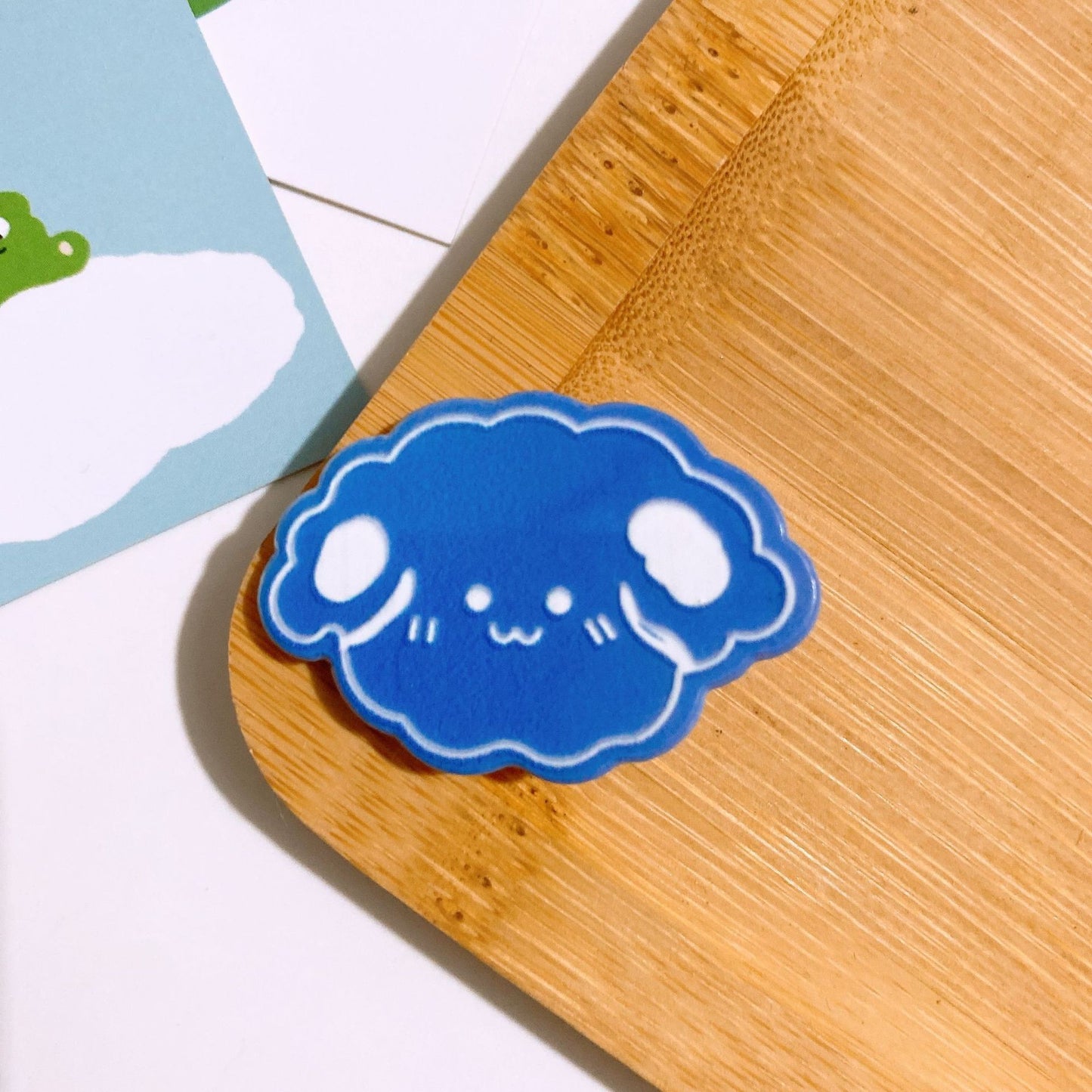 Collection of Acrylic Cartoon Hair Clips, MyKids-USA®, Hair Pins, Claws & Clips, MyKids-USA - Size/Age - Average Size (0-12Y） - Color - Blue -  -  - TR2605061637-A.