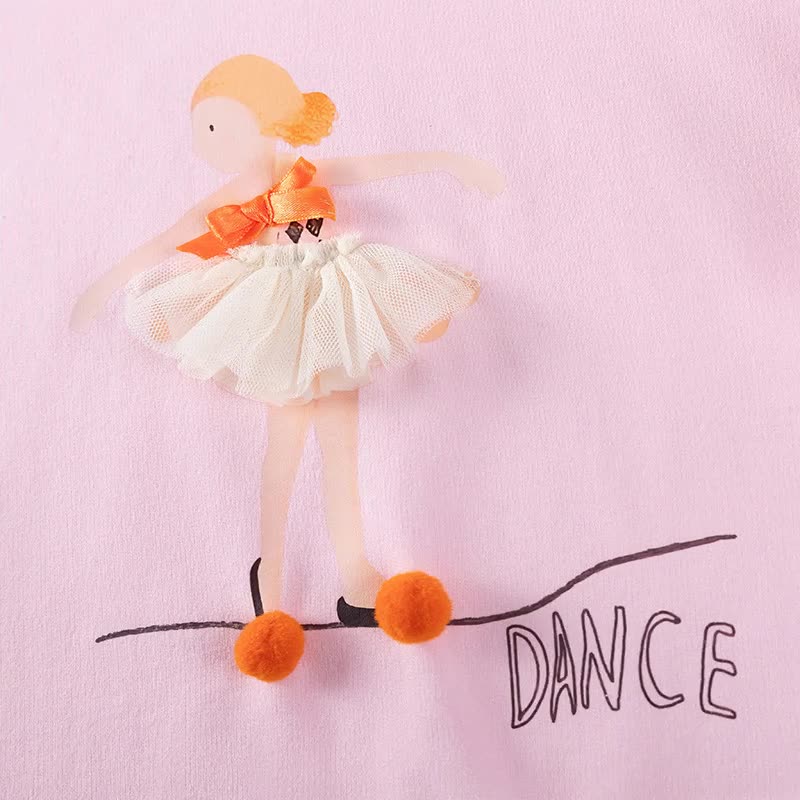 Spring and Autumn Girls Princess Cartoon Pattern Long Sleeves Sweatshirt and Polka Dots Pattern Pants Clothing Set, MyKids-USA®, Baby & Toddler Outfits, MyKids-USA -  -  -  -  -  -  - 